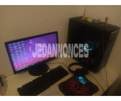 pc gamer+écran+accessoires