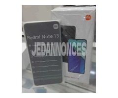 redmi Xiaomi note 13 officiel avec garantie 12 mois Tunisie 8g RAM et 256 stockage