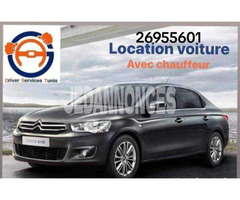 location voiture avec chauffeur