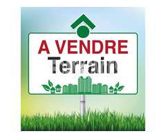 un terrain à vendre