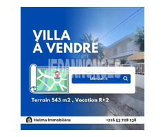 a Vendre une villa à Menzah 5