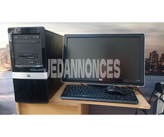 PC hp compact Core 2 duo  complet