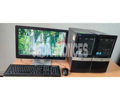 PC hp compact Core 2 duo  complet