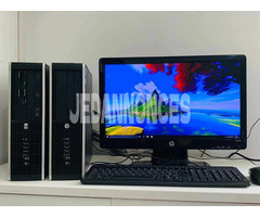 5  PC Complet HP SFF I5 /4Géga/ (écran 19p   )