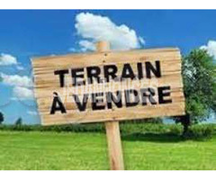 A vendre un terrain pour habitation