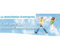 DOMICILIATION D'ENTREPRISE