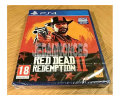 Red dead 2 ps4 emballé