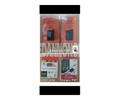 Accessoires PSP batterie/ chargeur/ carte SD / Batterie