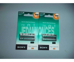 Piles Rechargeables Sony AAA 900 Mah