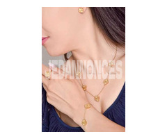 parure vancleef stainless