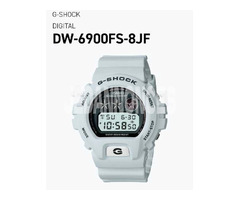 Montre Casio G-Shock DW6900FS-8 (3230) Matte White Men's JAPAN Y Watch NEW BATTERY!