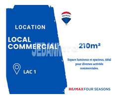 Location d'un local commercial Lac 1