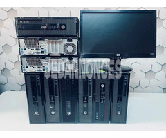 2 ordinateurs Complets   HP  Prodesque SFF ** 4Géga  ** 500 HDD