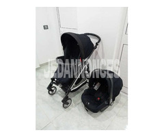 poussette Duo Peg-perego importé état comme neuf