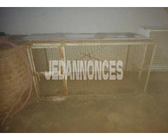 à vendre 3 cages